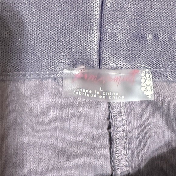 NWOT FP Movement Lavender Corduroy Flare Pants - Picture 3 of 4